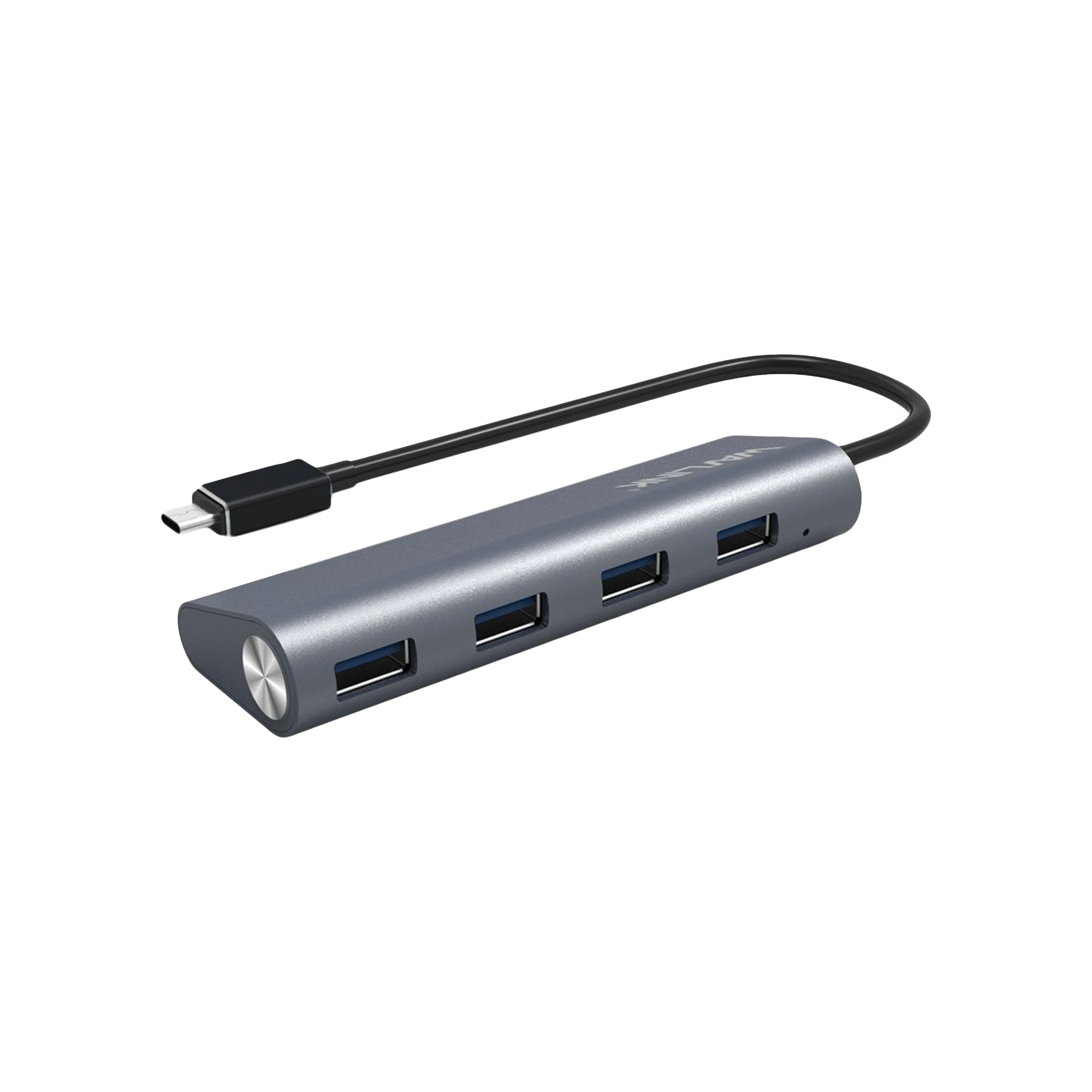 WavLink - USB-C 四端USB連接器 (4 x USB 3.0) 即插即用