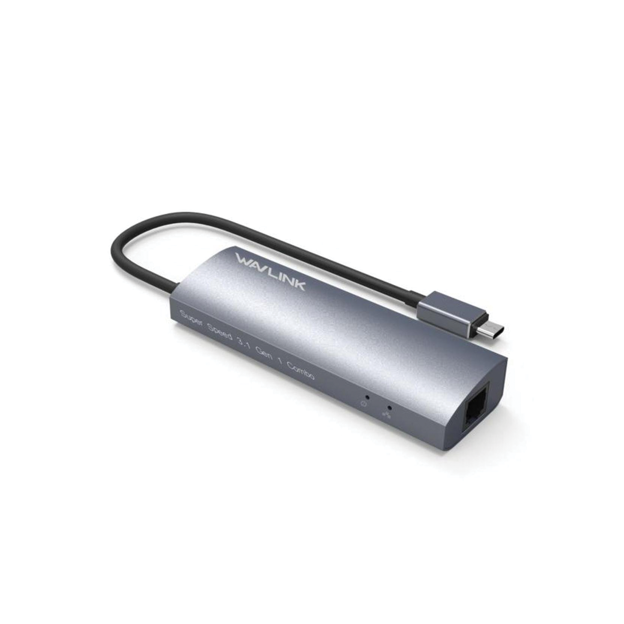 WavLink - USB-C 3.1 四端連接盒子(3 x USB 3.0 + 1 x Gigabit LAN)