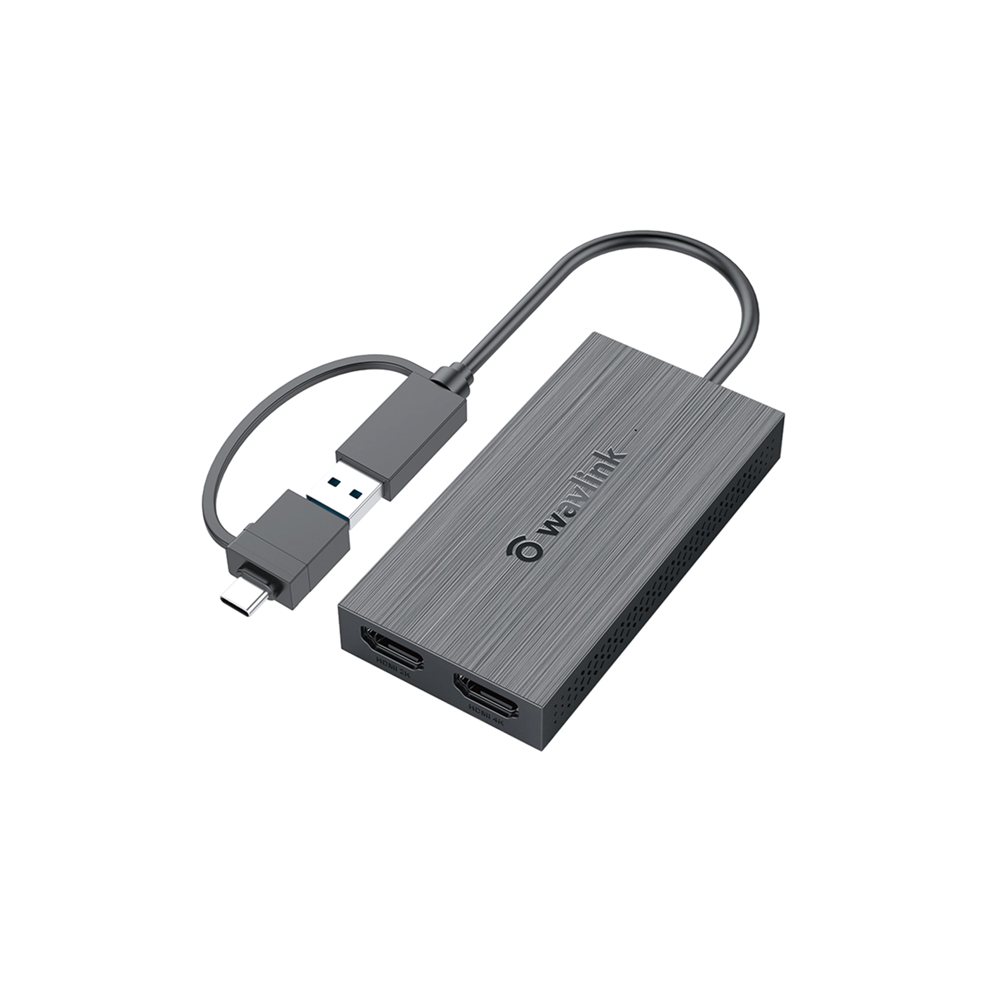 WavLink - USB-C/USB3.0 SMI 4K & 2K 雙HDMI 轉接器