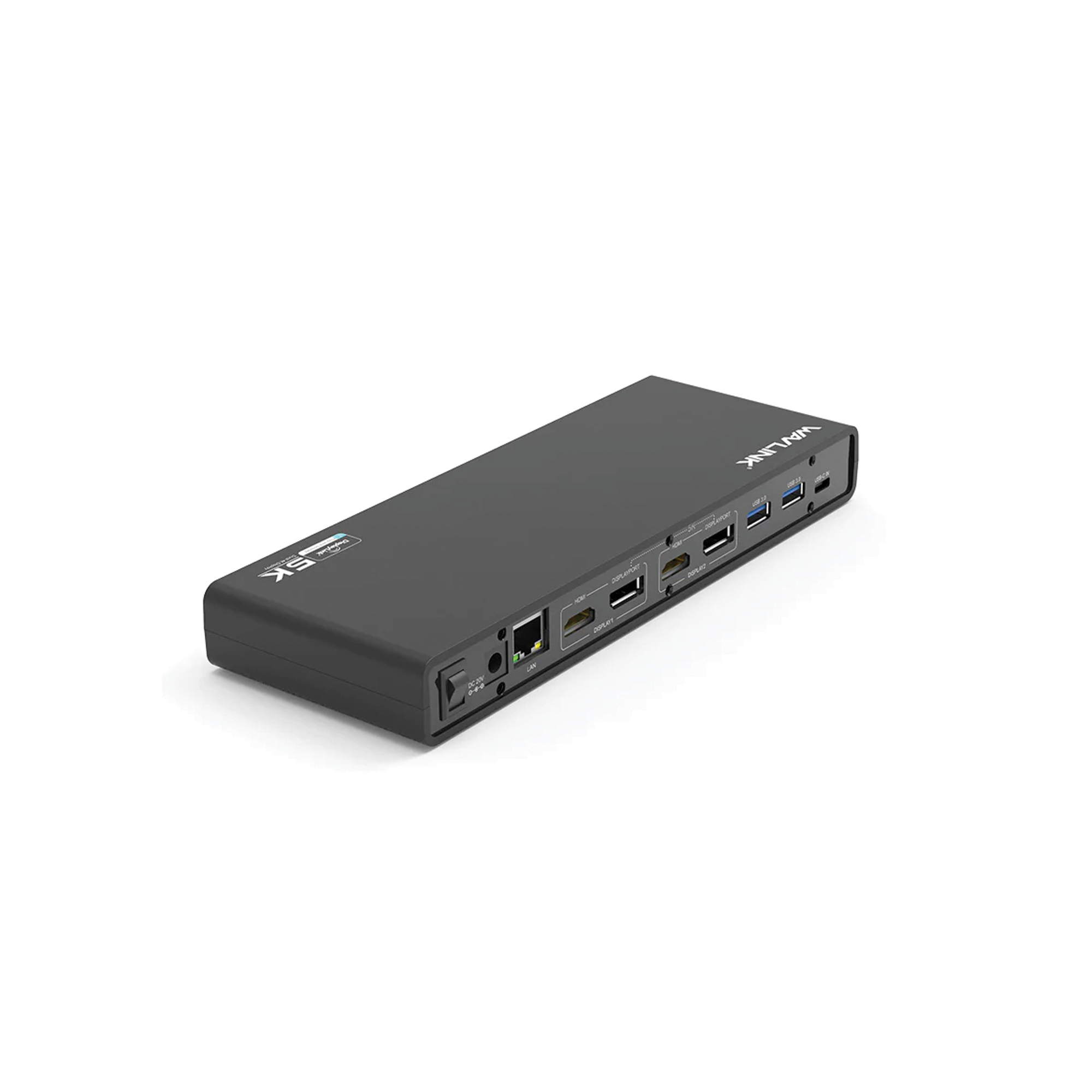 WavLink - 5K Dual 4K DisplayLink USB-C / 3.0 多功能擴展基座 HDMI / DisplayPort 輸出 千兆網口 USB hub