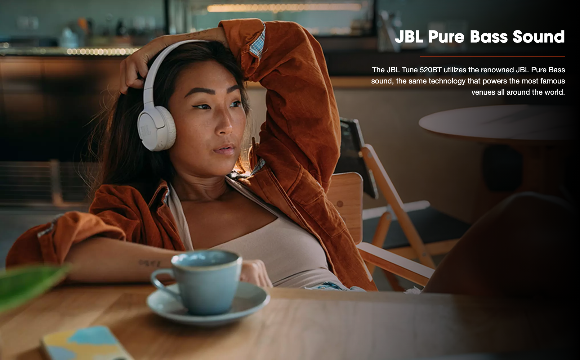 JBL - Tune 520BT 無線藍牙頭戴式耳機