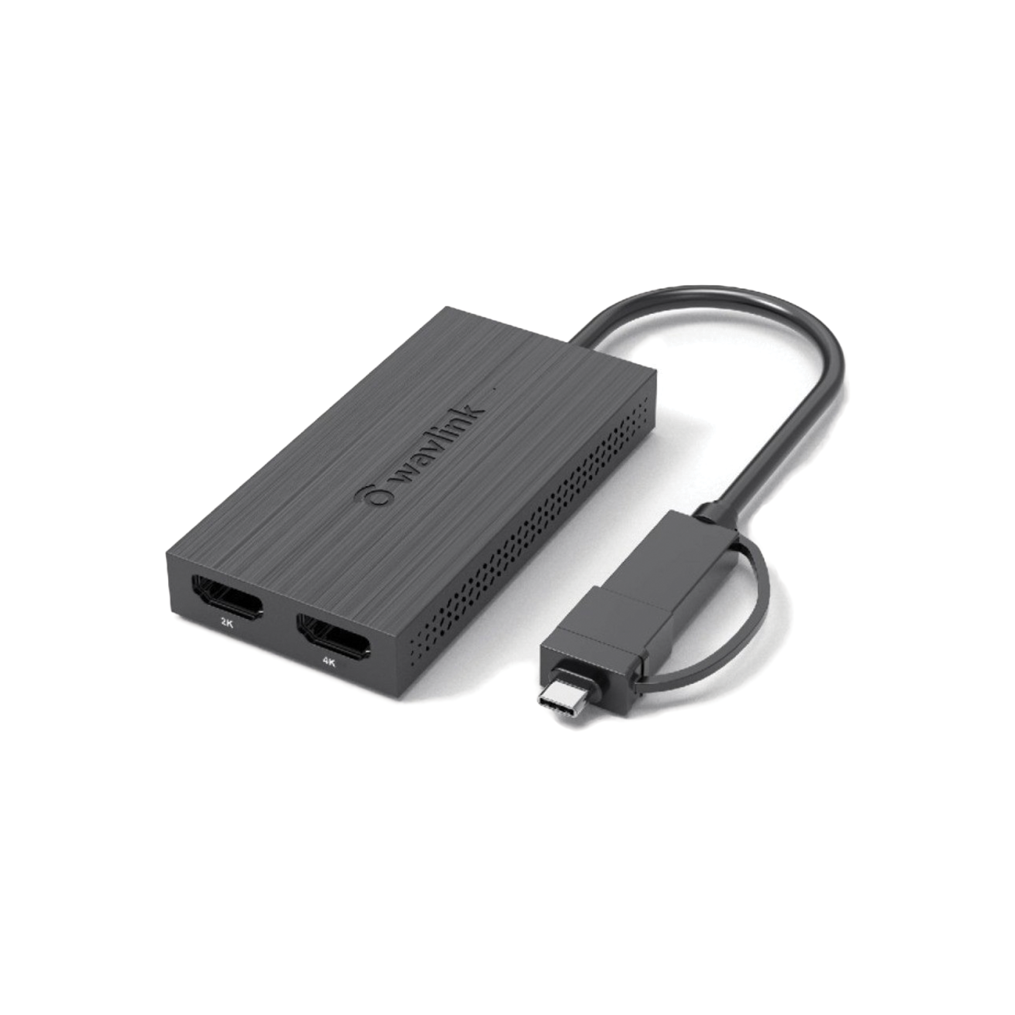 WavLink - USB-C/USB3.0 SMI 4K & 2K 雙HDMI 轉接器