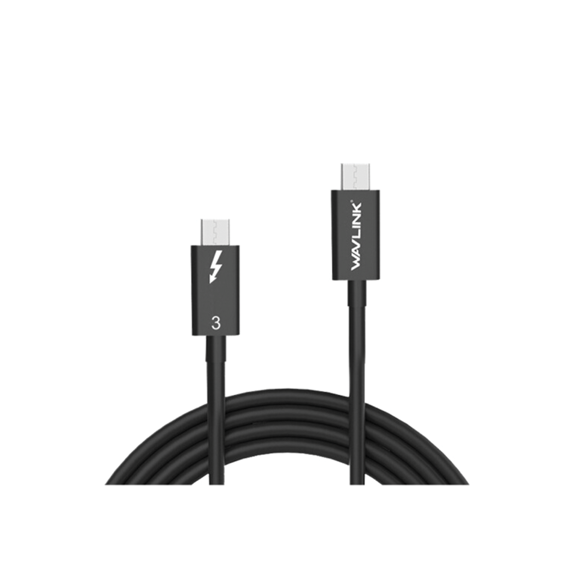 WavLink - Thunderbolt 3連接線 ( 70厘米 ) 支援 5K影像輸出 40 Gbps 資料傳輸