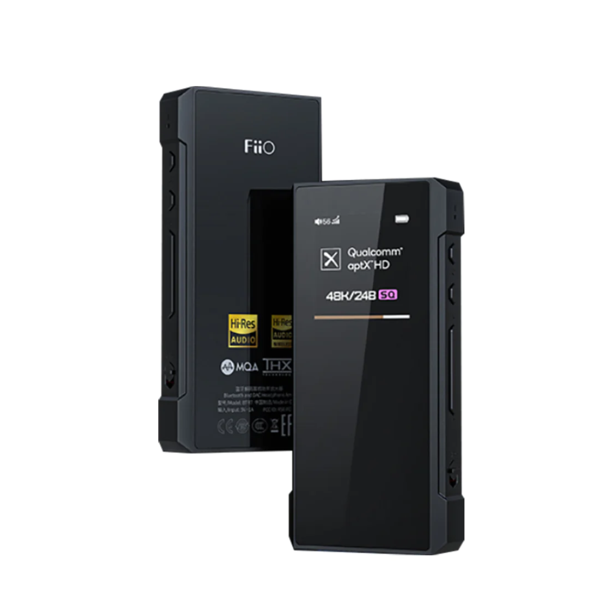 FIIO BTR7 黑色旗艦隨身Hi-Fi藍牙音樂接收器