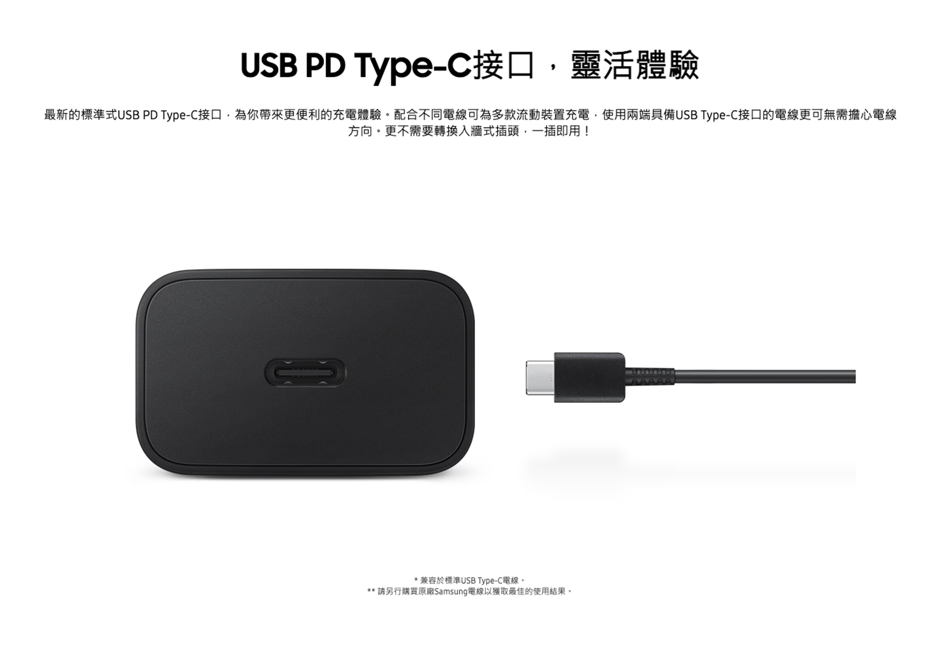 Samsung 15W 旅行充電器