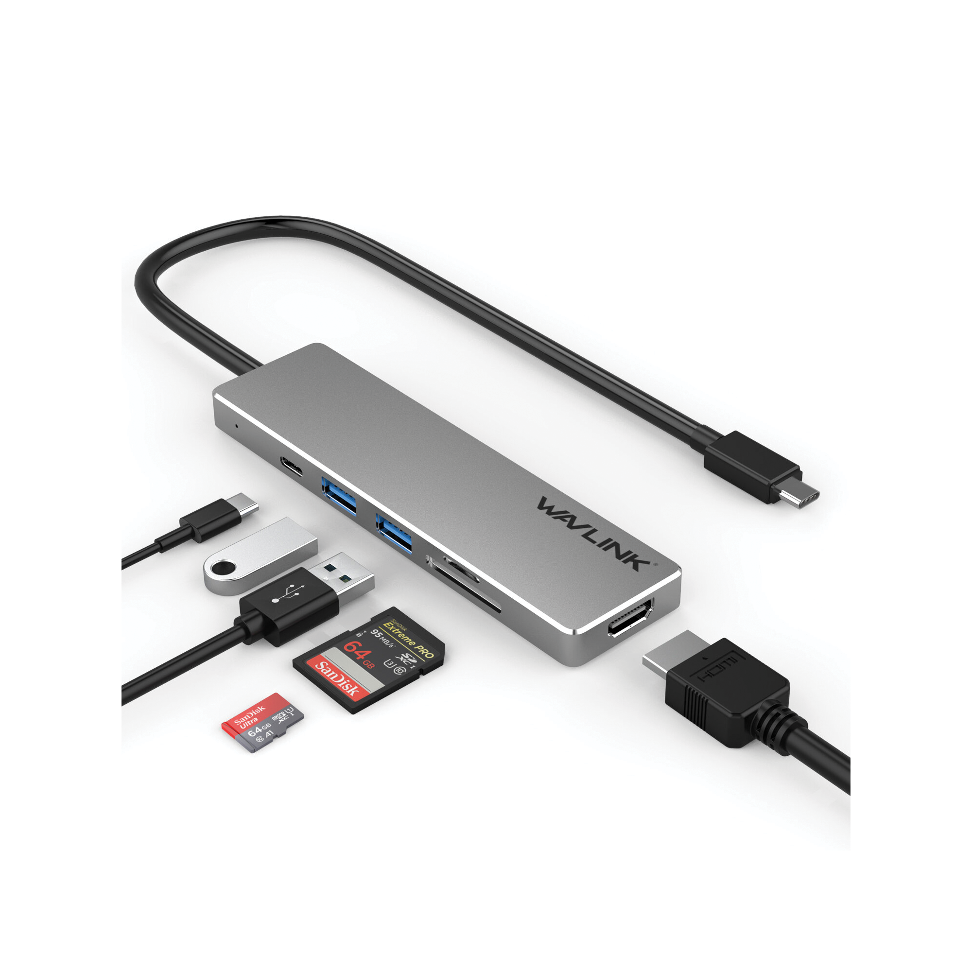 WavLink - 4K HDMI USB-C 擴充器