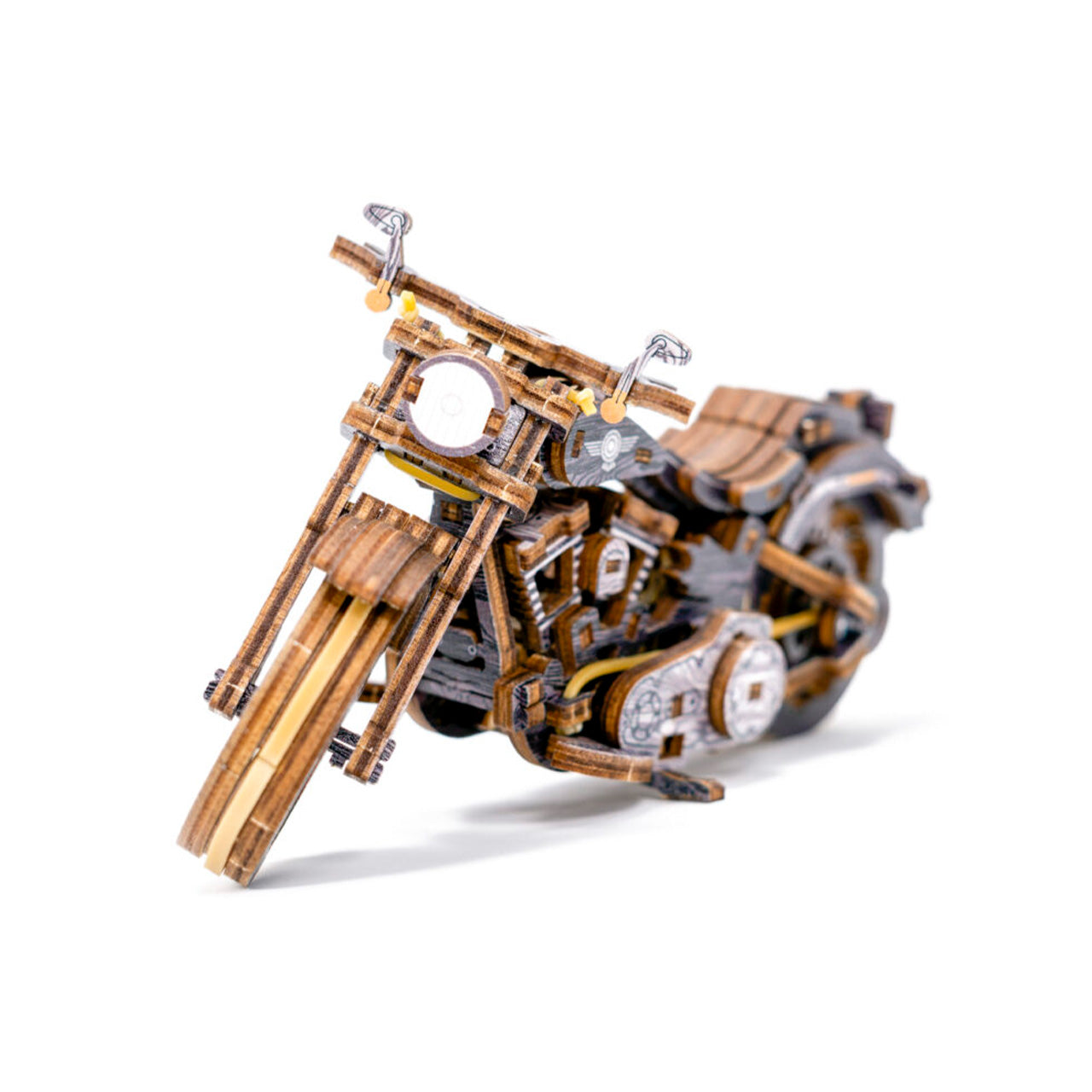 來自波蘭的禮物 WOODEN CITY 限量版 Cruiser V-Twin Limited Edition 彩色木製越野電單車