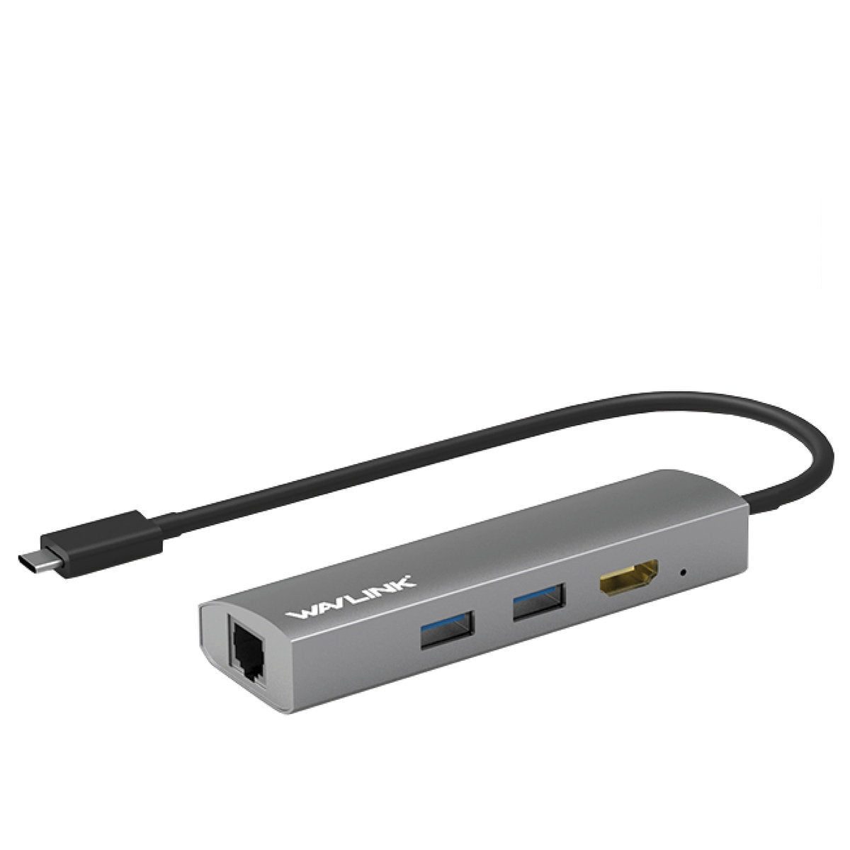 Wavlink - UHP3408 4K HDMI USB-C 擴充器 Gigabit LAN, USB3.0 hub Macbook