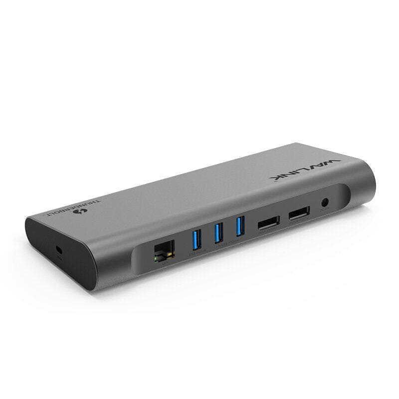 Wavlink - UTD23 Thunderbolt PRO II 3 Dual 4K@60Hz DisplayPort 多功能擴展基座 60W PD充電 USB / 千兆網口