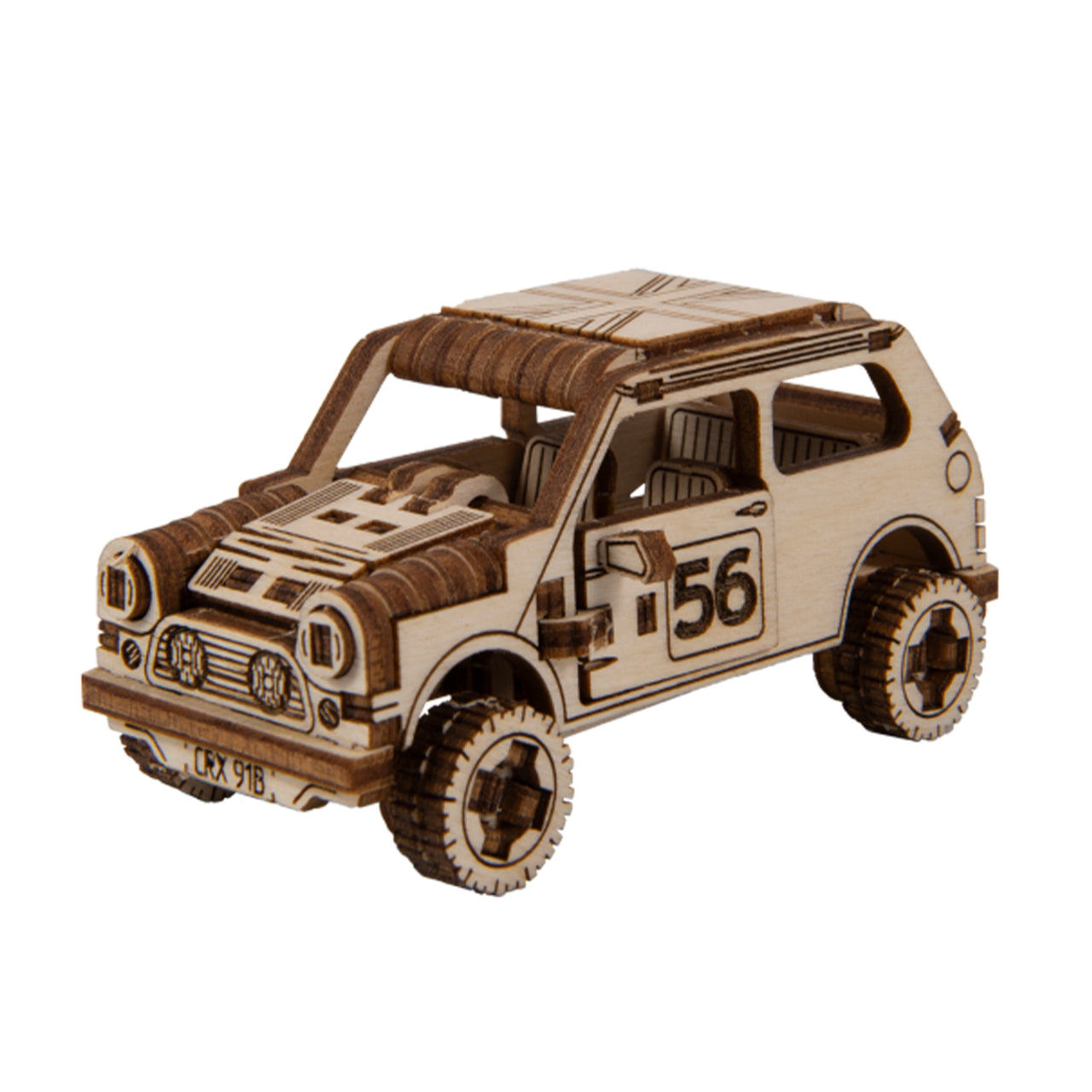 來自波蘭的禮物 WOODEN CITY Rally Car 1 | 3D立體模型