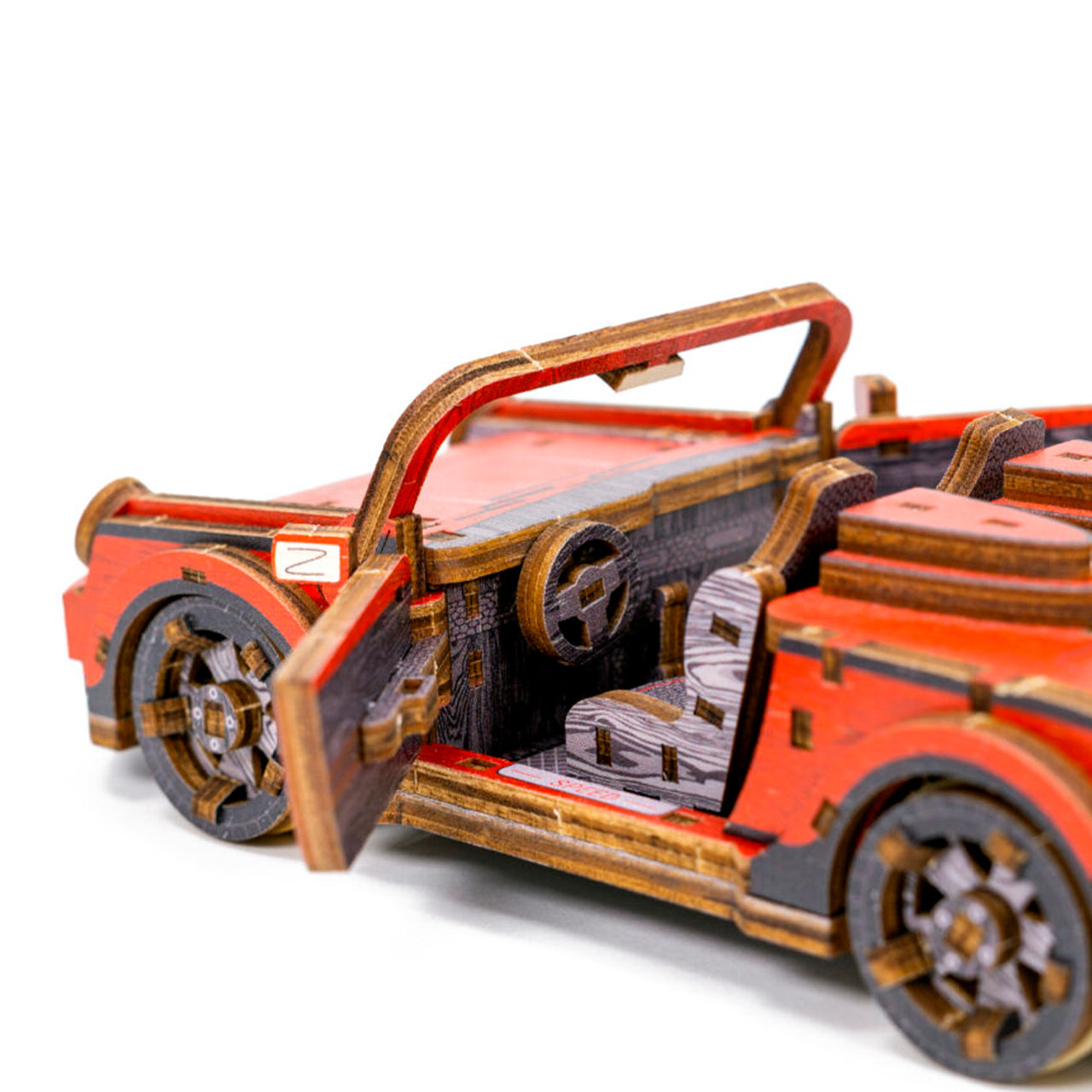 來自波蘭的禮物 WOODEN CITY Sport Car 限量版 彩色木製跑車